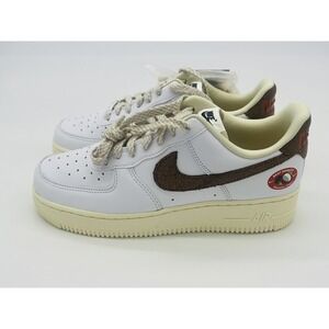 Women's Size 8 - Nike Air Force 1 Low Coconut Shoes DJ9943-101 (No Lid)